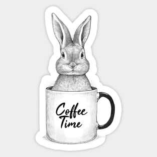 Coffee time Sticker